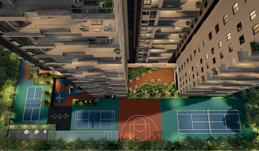 The 41 West amenities view