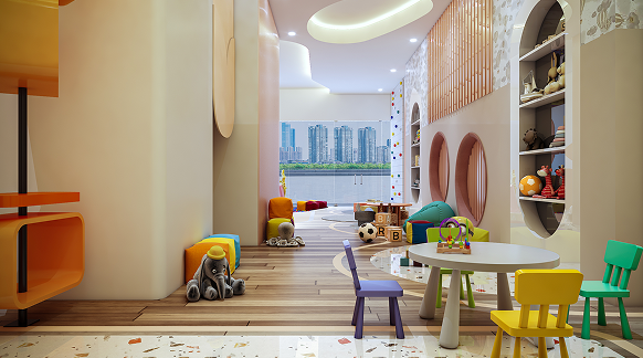 The 41 West kids play area